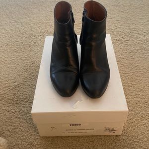Common Project zip ankle boot